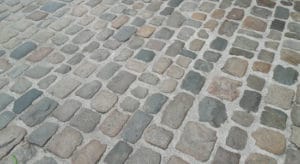 Reclaimed King's pavers