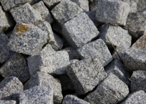 Roche granit gris