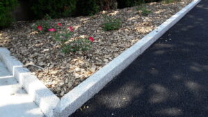 Bordure droite en granit