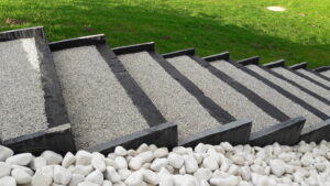 Bordures de jardin en ardoise