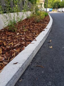 Bordure de massif en granit