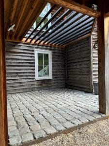 Pavés de Lyon en granit anciens